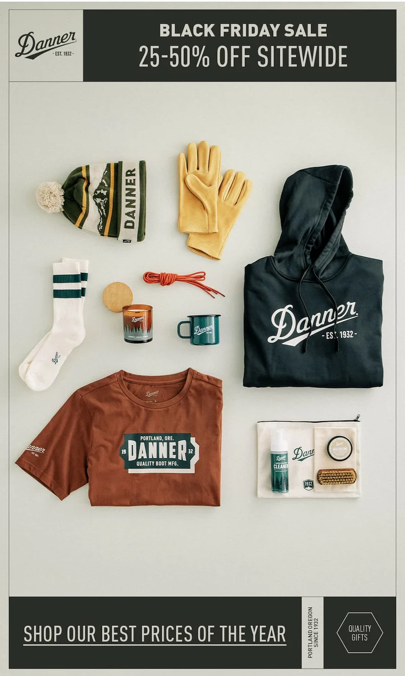 Danner: Black Friday Sale - 25-50% Off Sitewide - Shop our best prices of the year