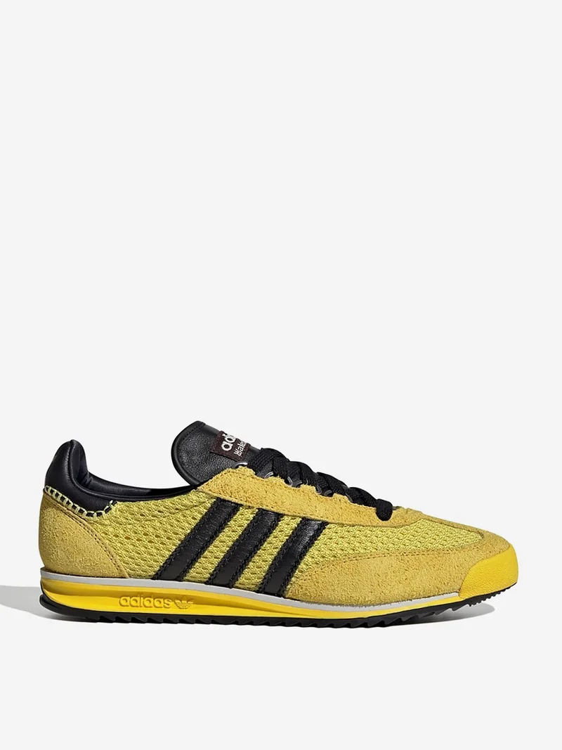 Image of Adidas x Wales Bonner SL76 - Yellow/Bold Orange/Core Black