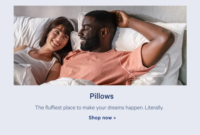 Pillows >> Shop now >>
