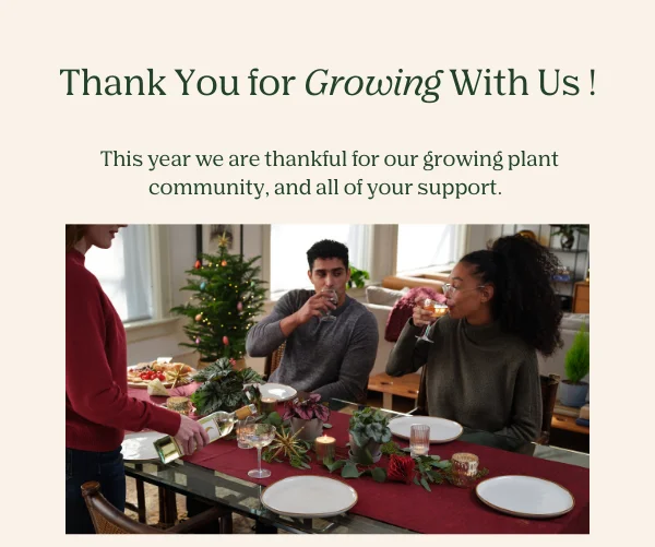 Thank You for Growing with us!