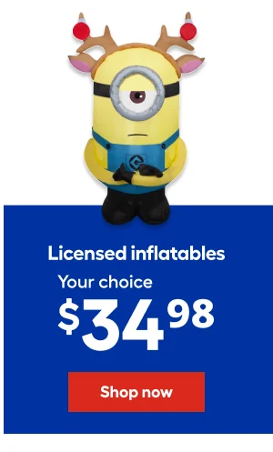 Licensed inflatables. Your choice $34.98