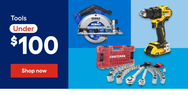 Tools under $100.