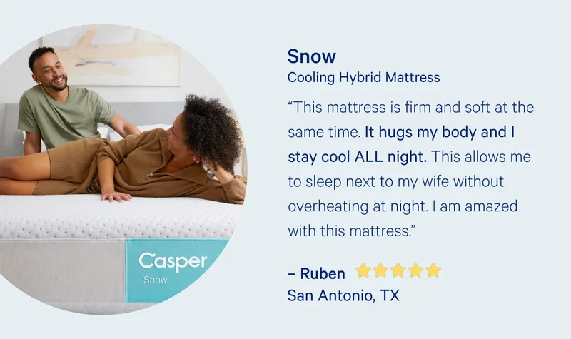Snow Cooling Hybrid Mattress >>