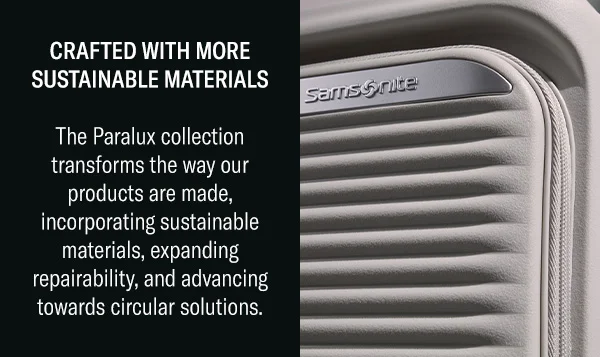 Crafted with more sustainable materials
