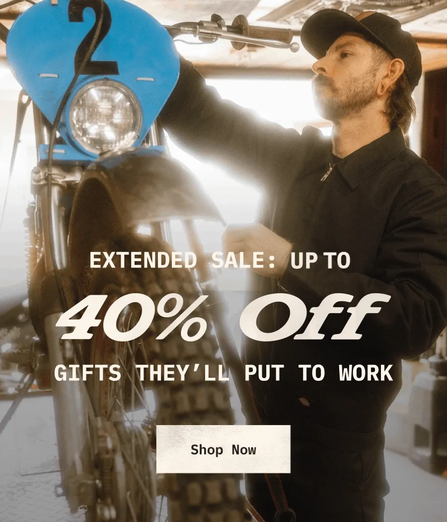 EXTENDED SALE: UP TO 40% Off Pants. GIFTS THEY'LL PUT TO WORK. Shop All.
