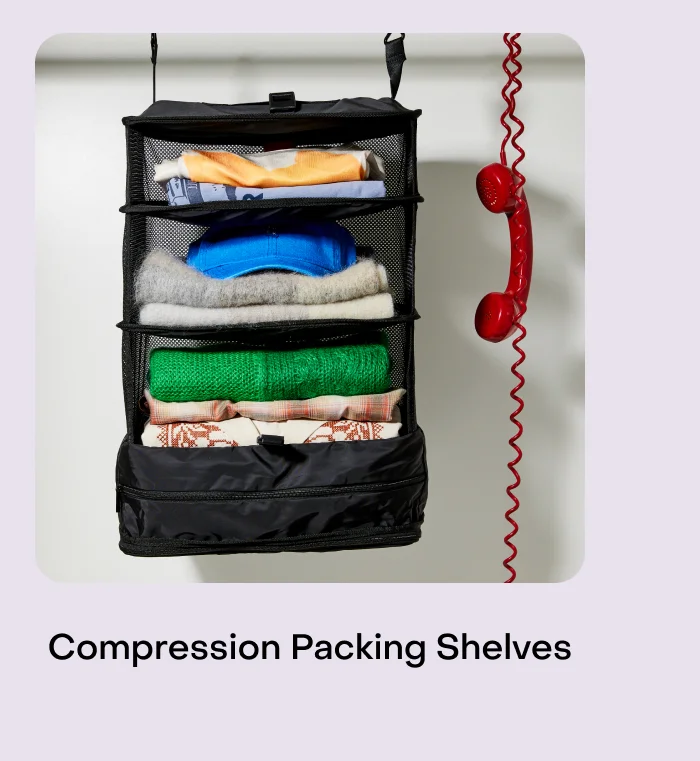 Compression Packing Shelves