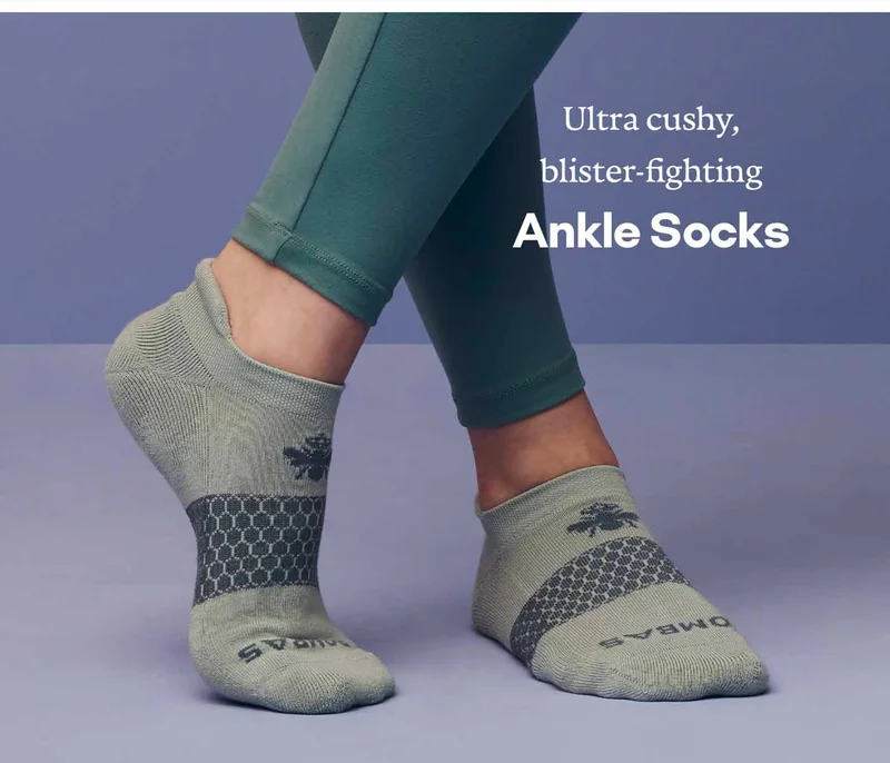 Ultra cushy, blister-fighting. Ankle Socks