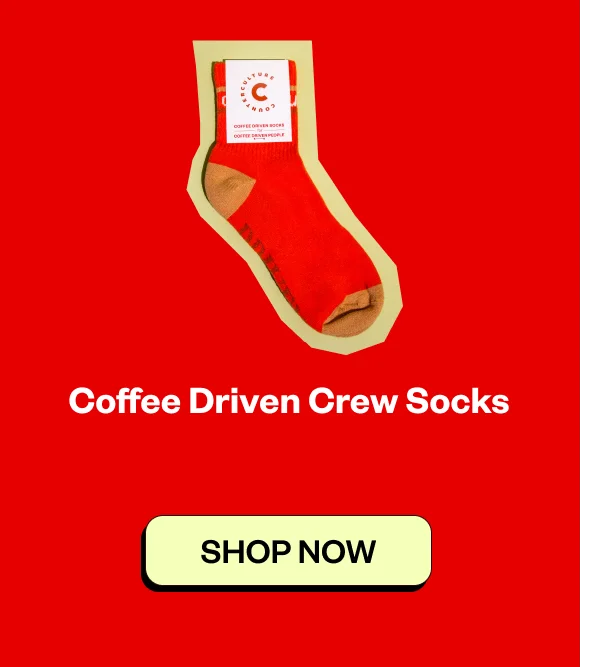 Coffee Driven Crew Socks Shop Now Coffee Driven Crew Socks Shop Now