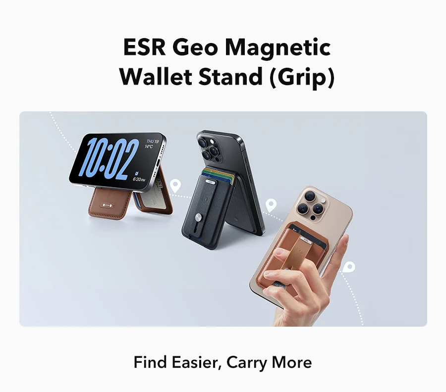 ESR Geo Magnetic Wallet Stand (Grip)