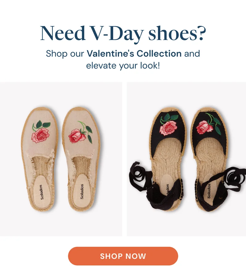 Need V-Day shoes? Shop our Valentine's Collection and elevate your look! [Shop Now]