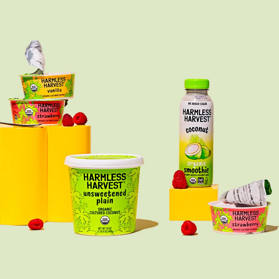 Harmless Harvest Yogurts