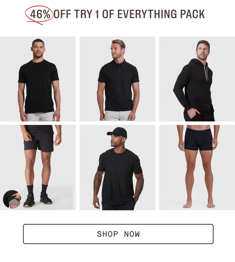 46% off try 1 of everything pack