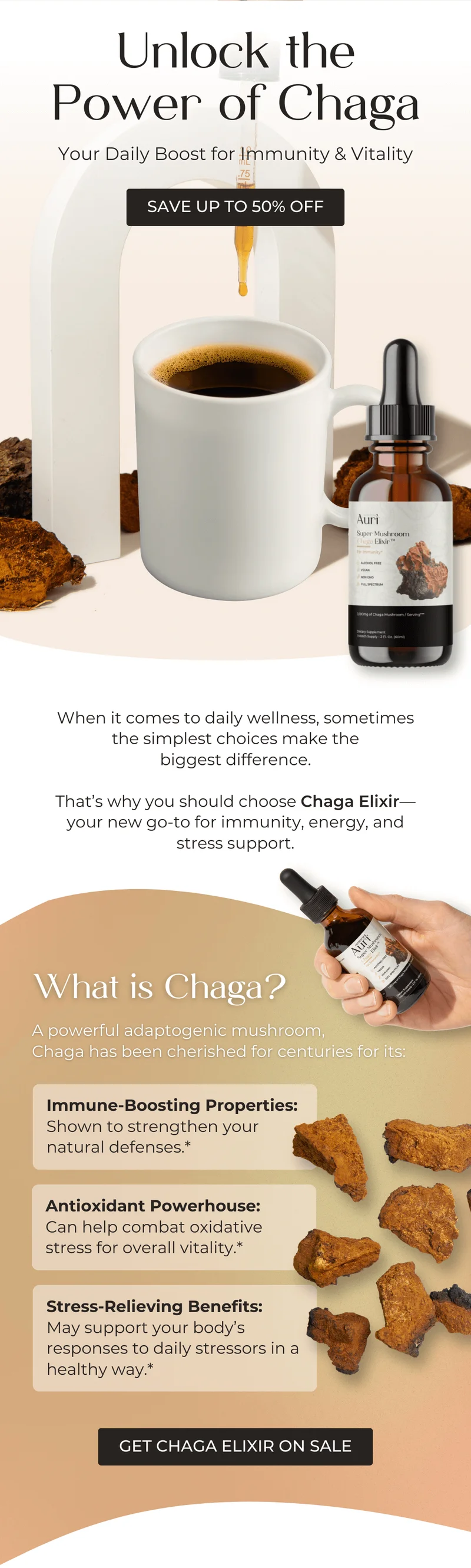 Unlock the Power of Chaga