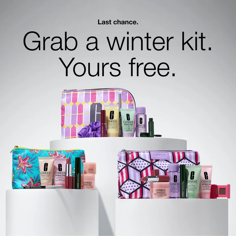 Last chance. Grab a winter kit. Yours free.
