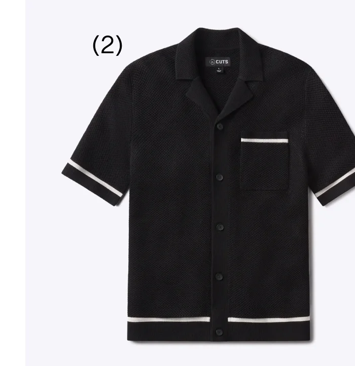 Portofino Crochet Button Up