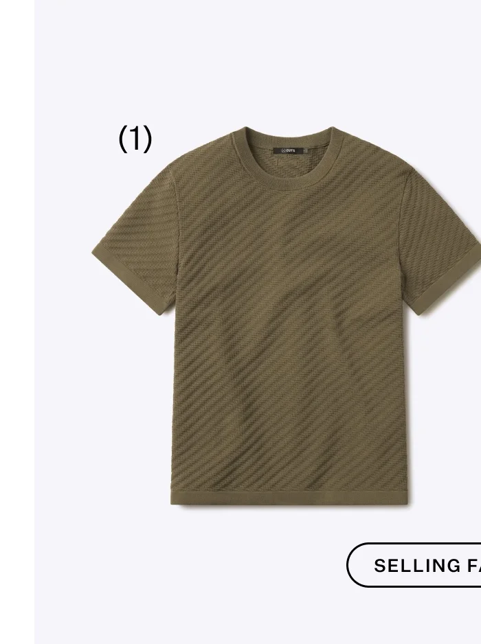Riviera Knit Textured Tee