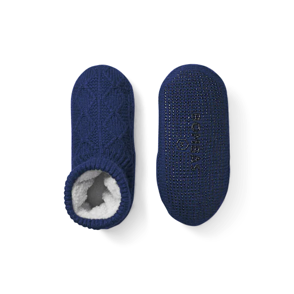 Men's Gripper Slipper Bootie - Sherpa-Lined