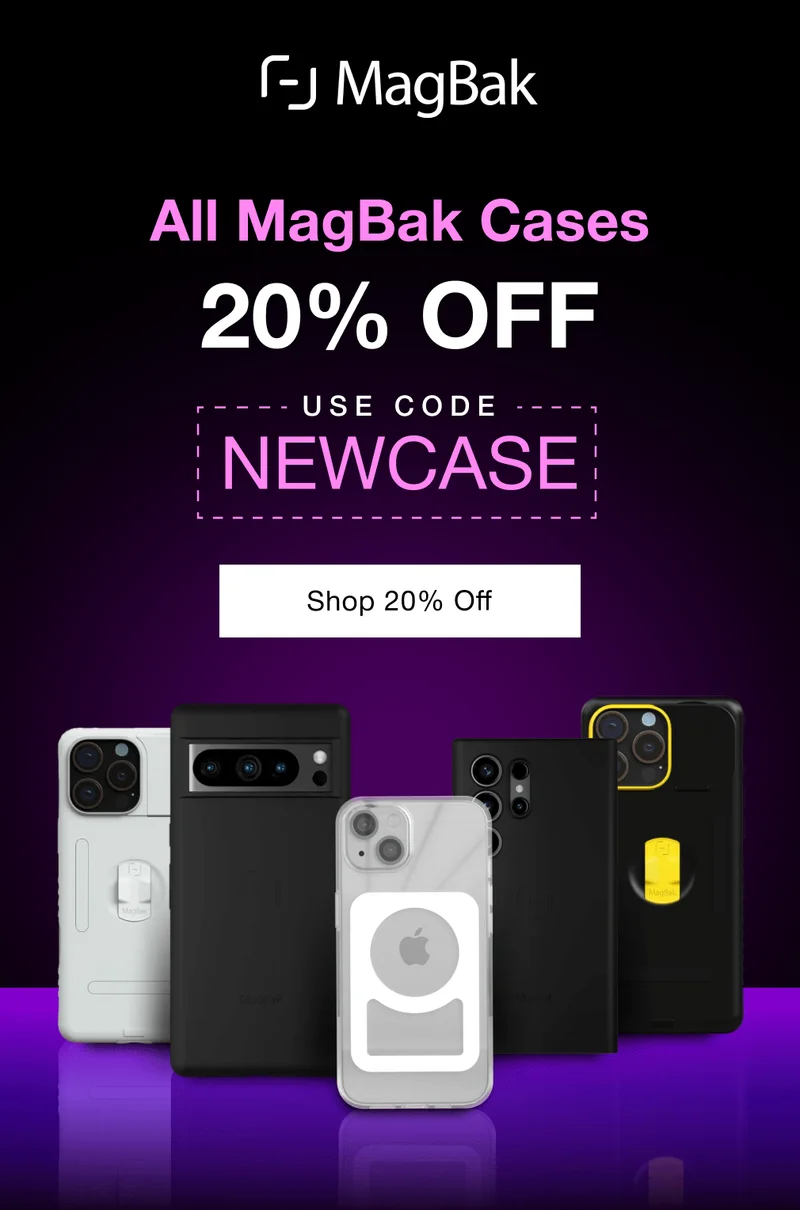 All MagBak Cases - 20% off with code NEWCASE