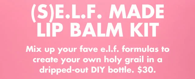 (s)e.l.f. made lip balm kit (s)e.l.f. made lip balm kit