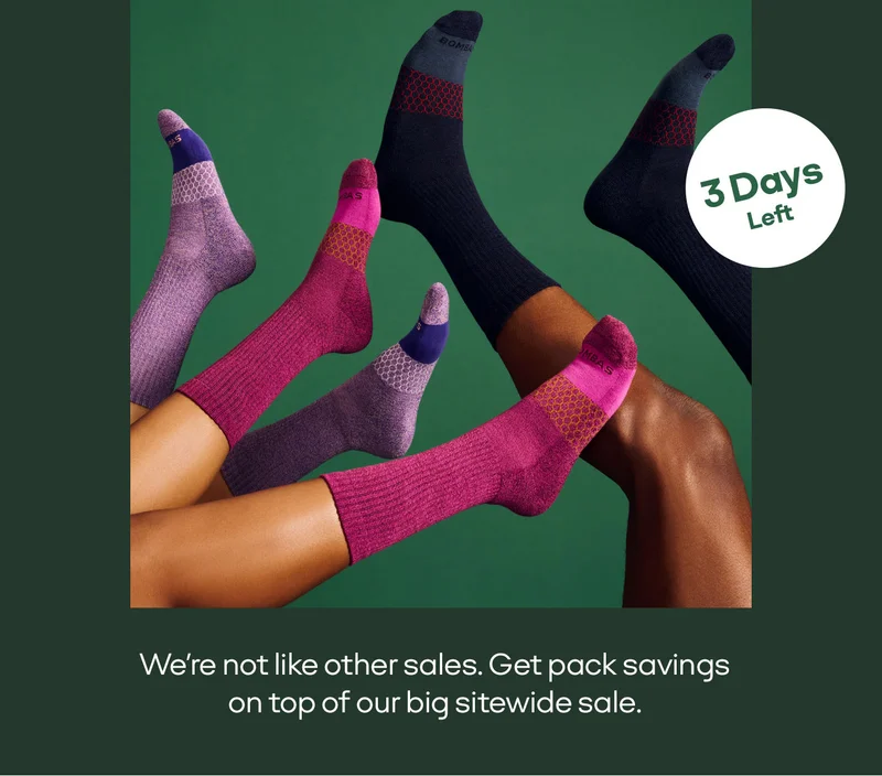 3 Days Left | We're not like other sales. Get pack savings on top of our big sitewide sale.