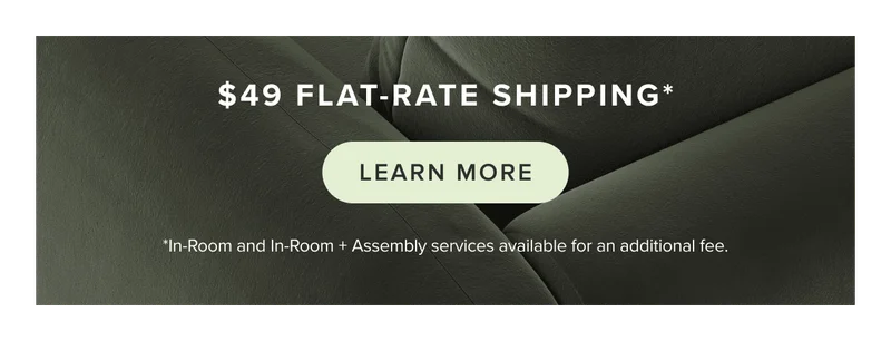 $49 Flat-rate shipping: Learn More