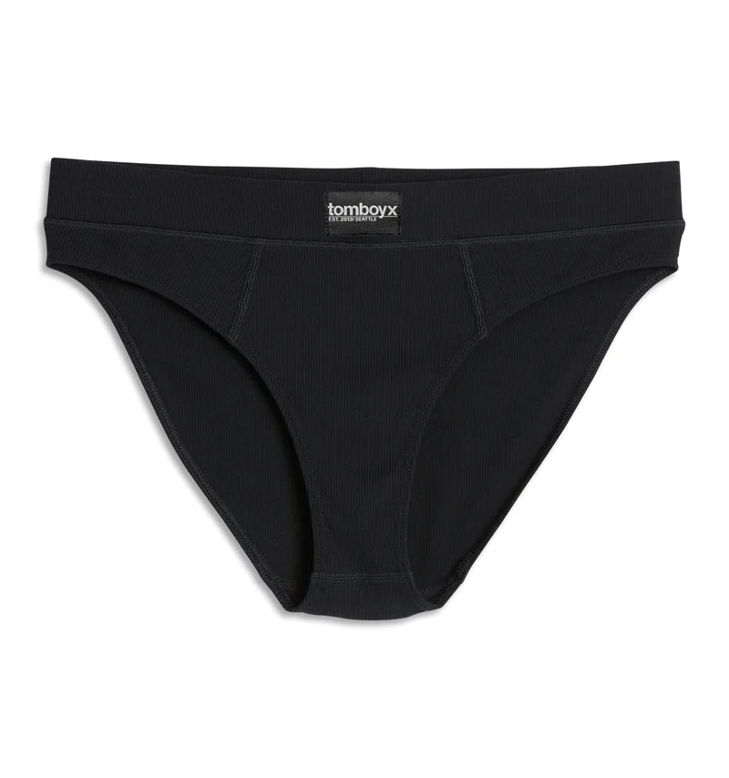 Image of Bamboo Rib Cheeky - Black