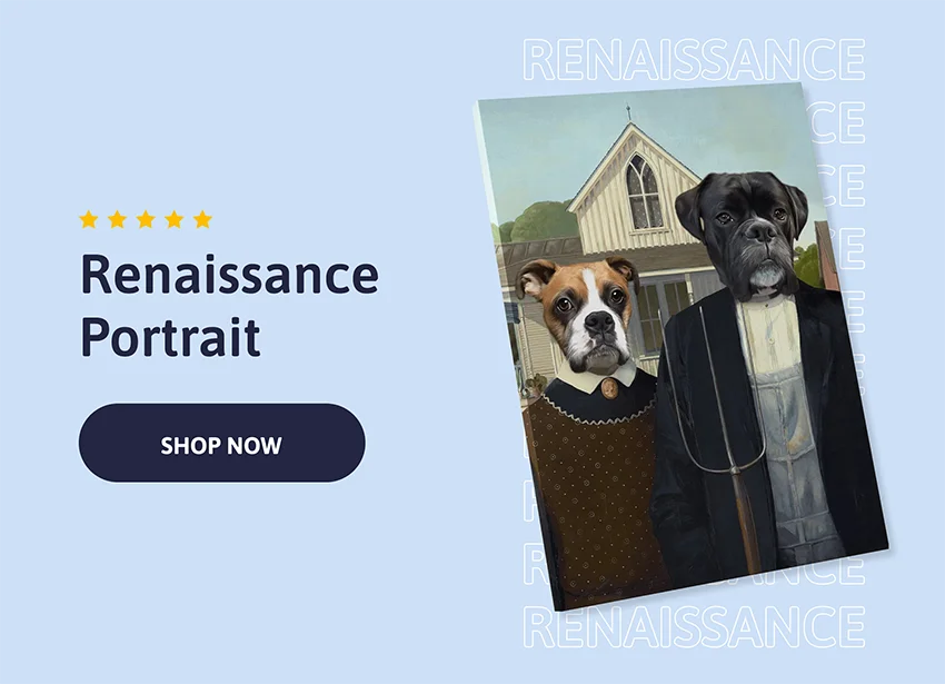 Renaissance Pet Portrait