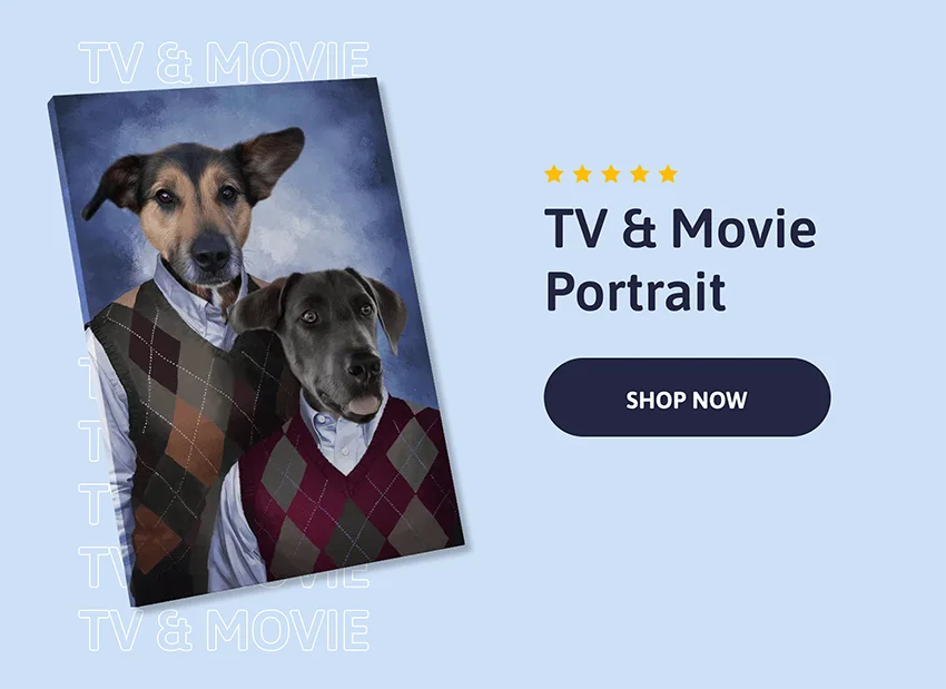 TV & Movie Pet Portrait