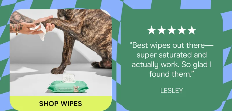 “Best wipes out there—super saturated and actually work. So glad I found them.” Lesley
