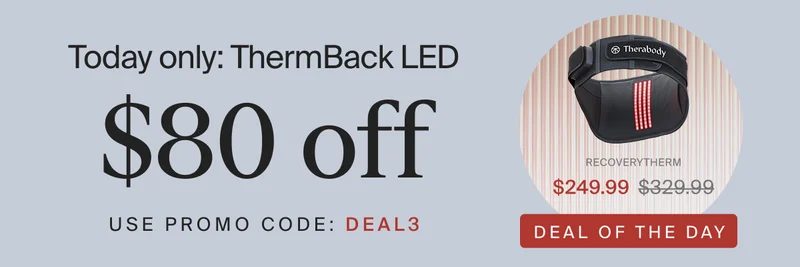 Today only: ThermBack LED | $80 off | use promo code: DEAL3