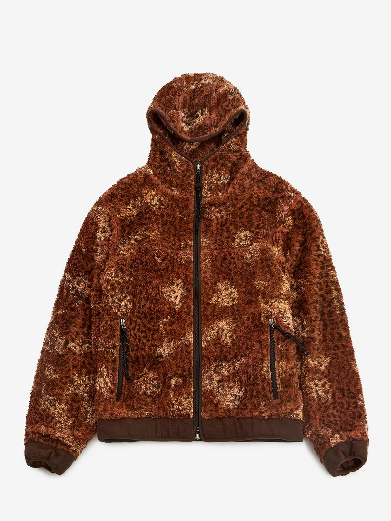 Image of 18 East x Goodhood Tempo Fleece – Leopard