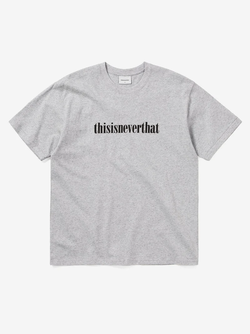 Image of thisisneverthat Onyx Logo T-Shirt - Grey Heather