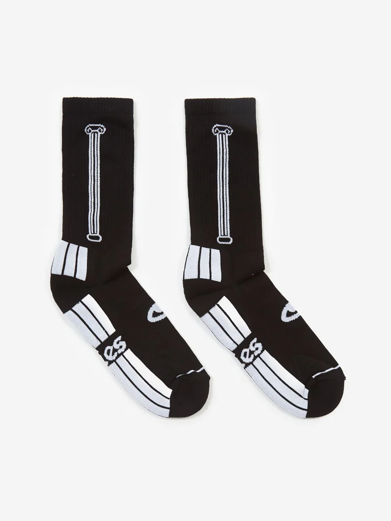 Image of Aries Column Sock - Black