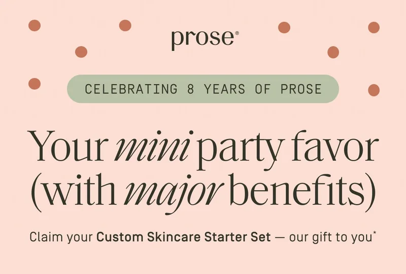 Prose | Your mini party favor (with major benefits)