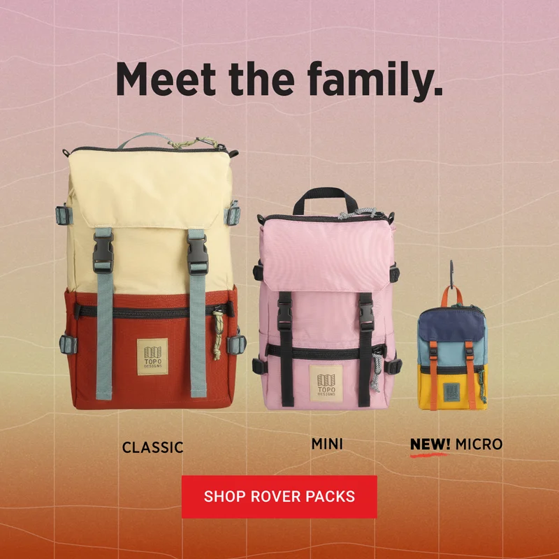 Rover Pack Classic, Mini & Micro