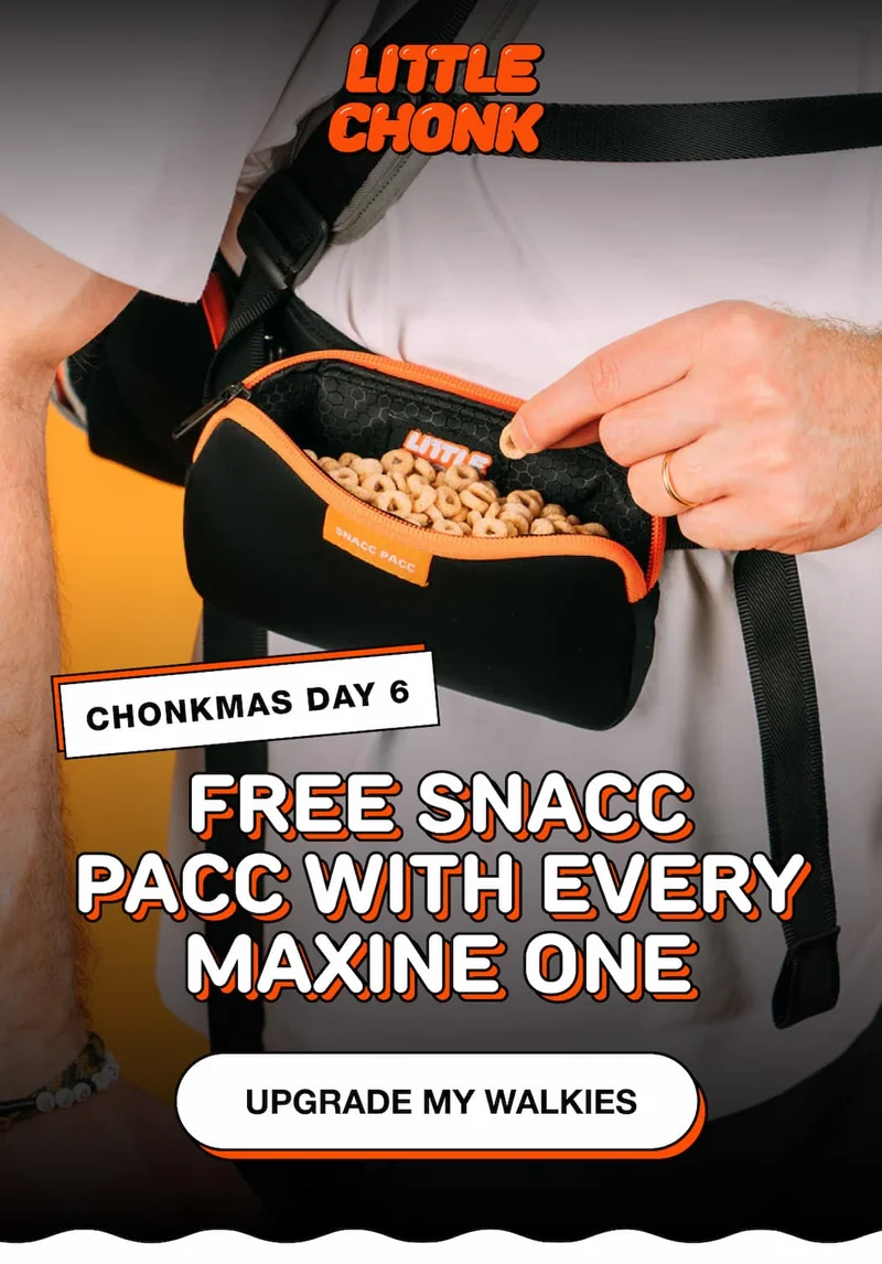 FREE SNACC PACC WITH EVERY MAXINE