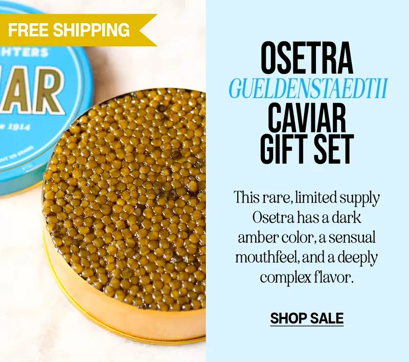 Osetra Gueldenstaedtii Caviar Gift Set