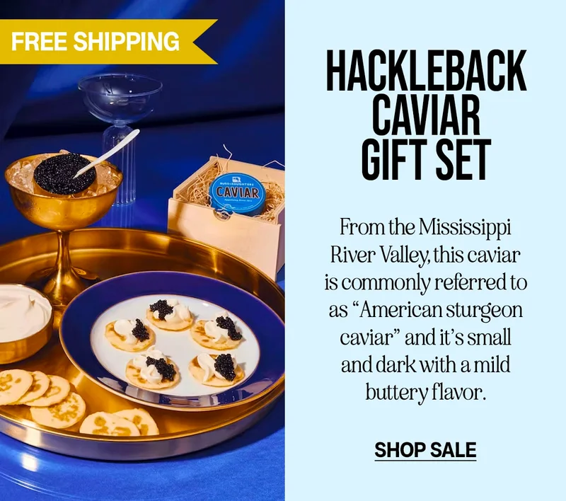 Hackleback Caviar Gift Set