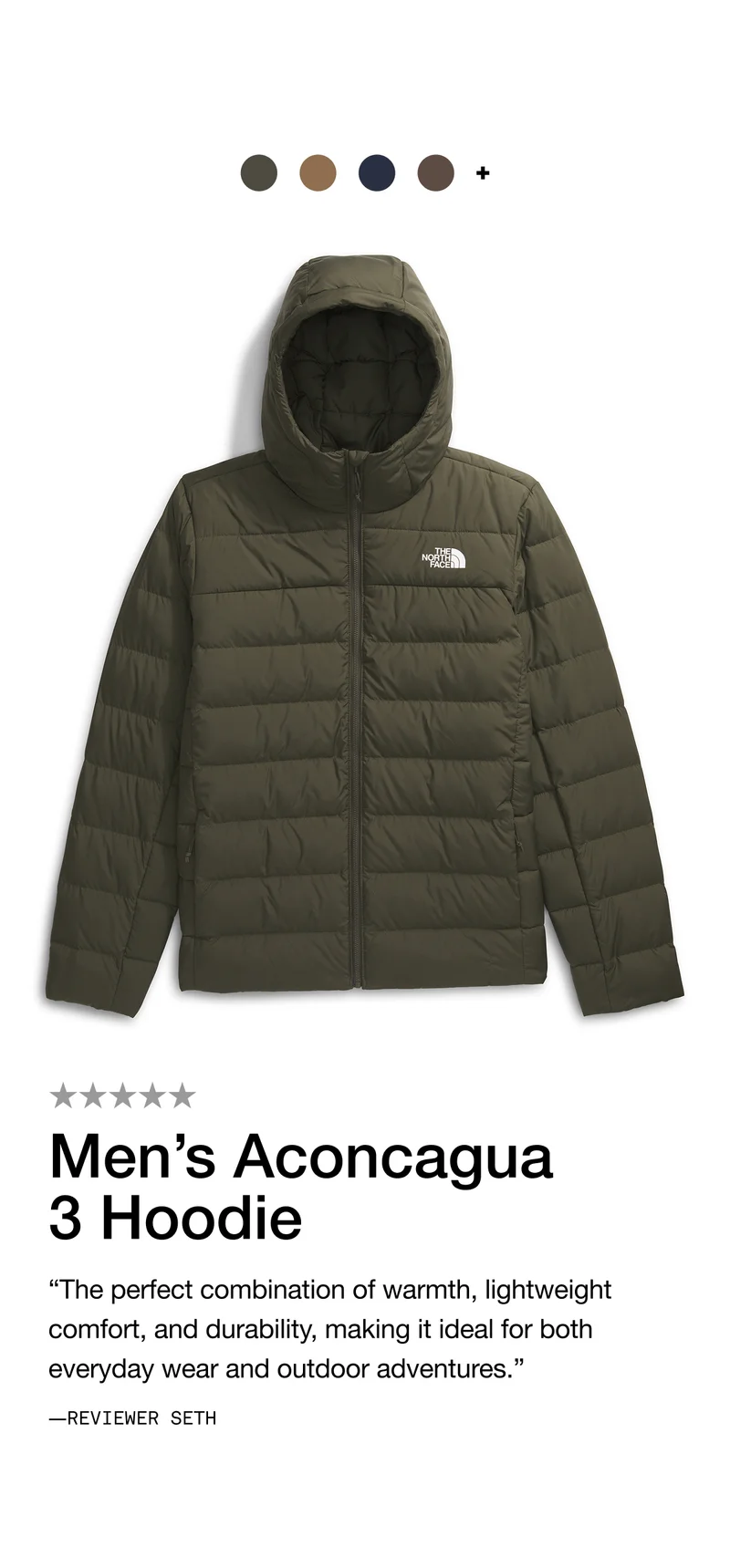Men's Aconcagua 3 Hoodie "The perfect combination of warmth, lightweight comfort, and durability, making it ideal for both everyday wear and outdoor adventures." —REVIEWER SETHI