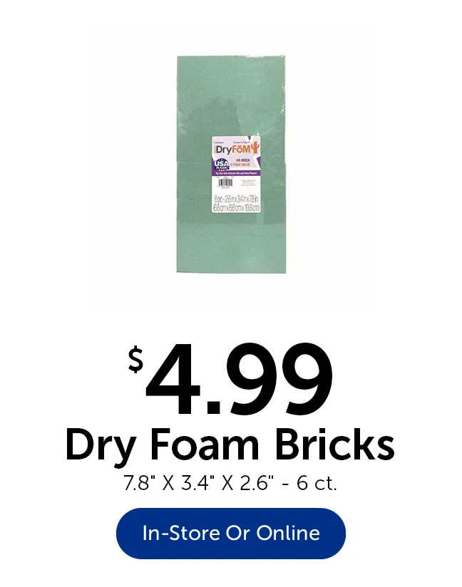 Dry Foam Bricks