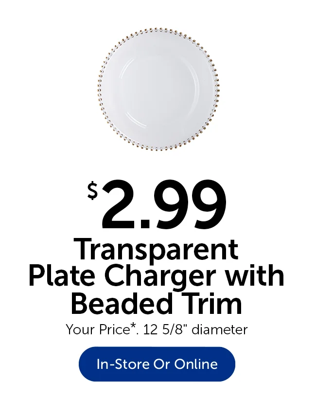Transparent Charger