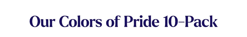 Our Colors of Pride 10-Pack