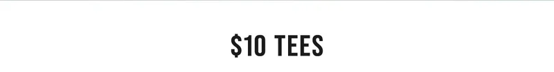 $10 Tees