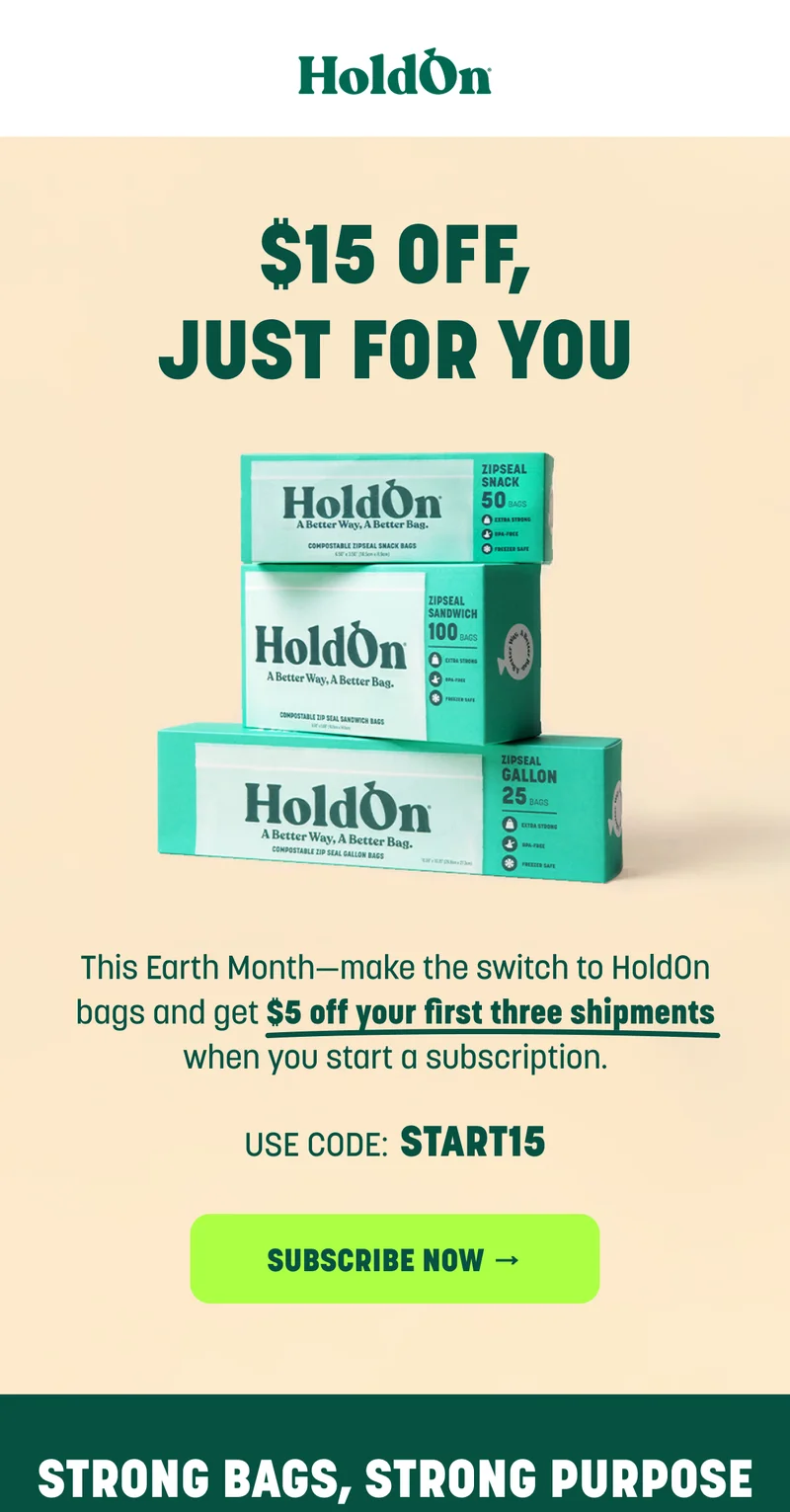 HoldOn Bags