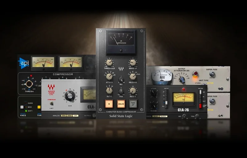 Best Waves Compressor Plugins for Rich Analog Mixes