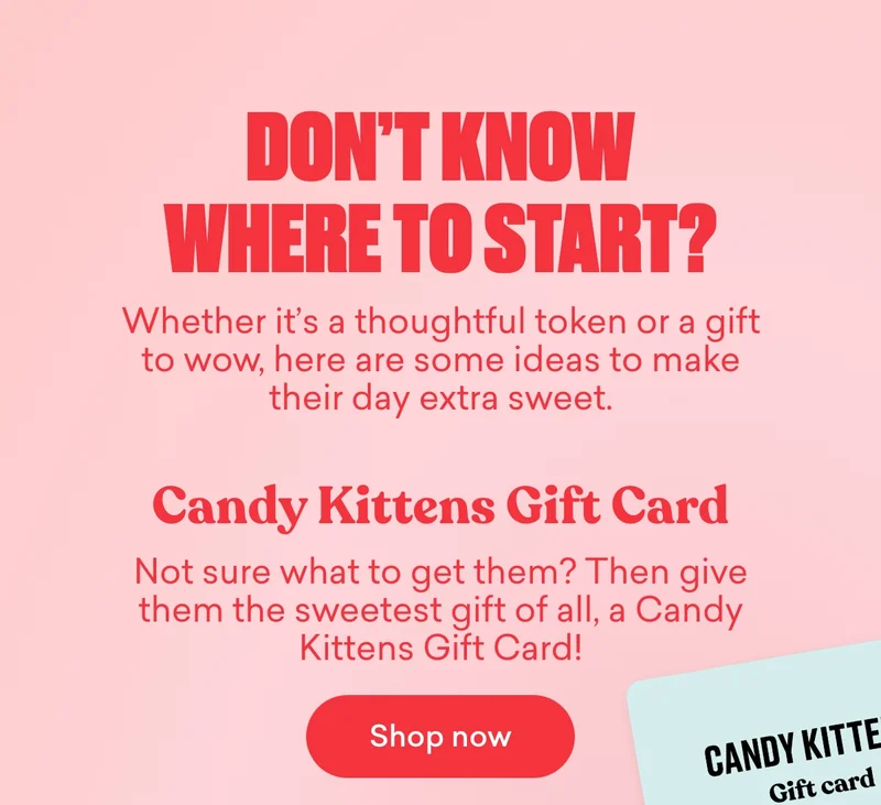 Candy Kittens Gift Card