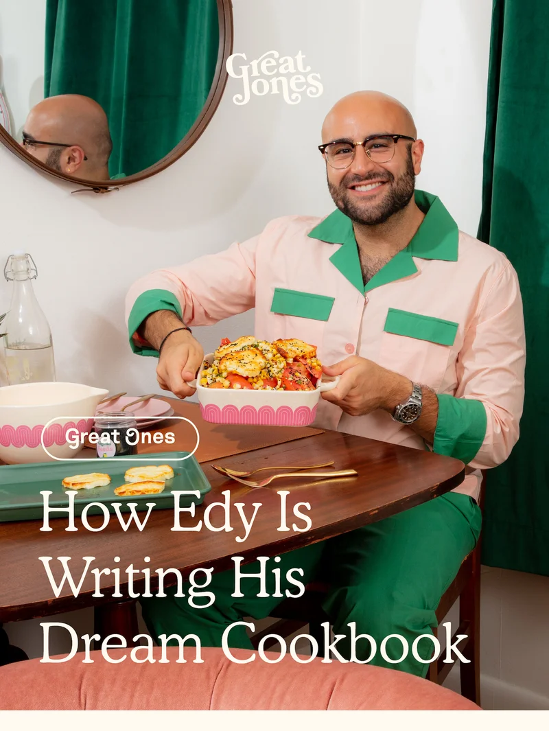 How Edy is Writing His Dream Cookbook
