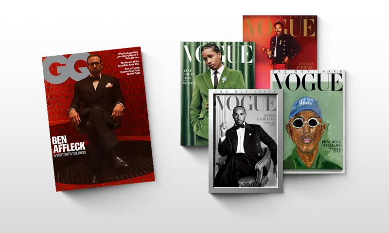 GQ + VOGUE covers