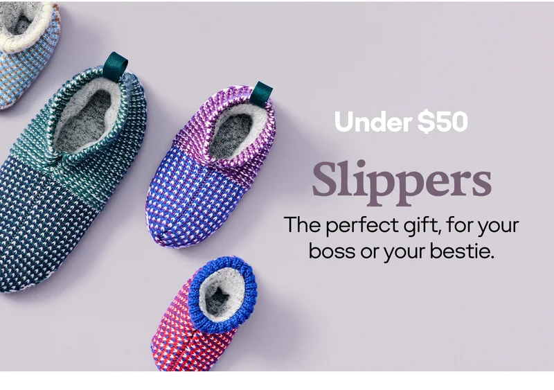 Under $50 Slippers