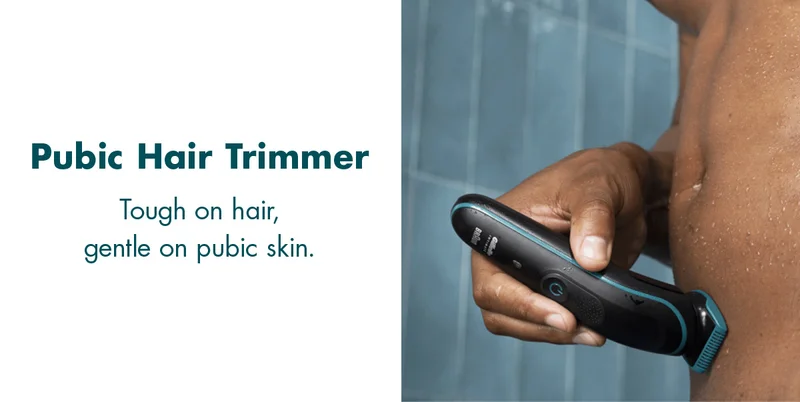 Pubic Hair Trimmer - Tough on hair,gentle on pubic skin.